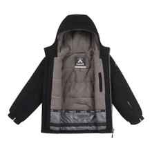 Kamik Winterjacke Niko (wind- und wasserdicht, reflektierend) schwarz Jungen